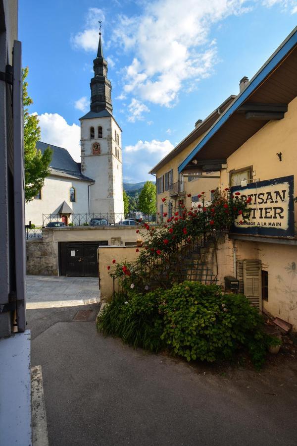 Charmant 2 Pieces Cosy Au Coeur De Saint-Gervais Bagian luar foto